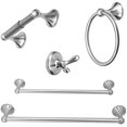 thumbnail image 1 of Dorence Bathroom Hardware Accessory Set (5 - Piece Accessories Set, Chrome) 5 - Piece Accessories Set, 1 of 4
