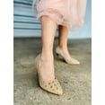 thumbnail image 4 of Divine Rosario-01 Dressy Rhinestone Low Heel in Rosegold, 4 of 4