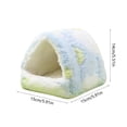 thumbnail image 3 of Cozy Parrot Hammock Nest Plush Winter Sleeping Bag for Small to Medium Birds Cage Warm Accessory, 5.91x5.91x5.51 inches, 3 of 6
