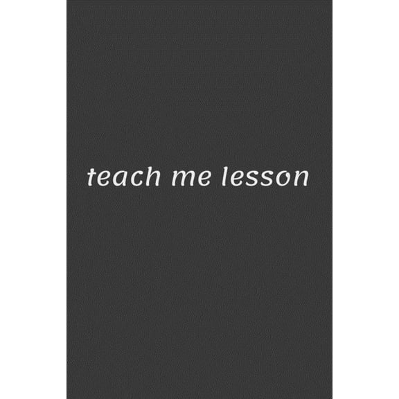 teach me lesson (Paperback)