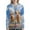Blue-Highland Cow Floral, variant on DISNIMO Dolphin Printed Womens Zip Up Hoodies Hibiscus Flowers Printed Hooded Tops Long Sleeve Jacket Coat with Pockets, 3XL
