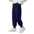 thumbnail image 5 of KAUOD Kids Fleece-Lined Sweatpants Straight Thick Warm Joggers Sweat Pants Boys Girls Winter Warm Padded Sport Pants, 5 of 5