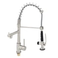 thumbnail image 4 of Spring Faucet, Kitchen Faucet 360 Degrees Rotation Mixed Faucet, For Home Kitchen Brushed Type, 4 of 8