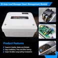 thumbnail image 4 of 50 Amp Load Manager Smart Management Module Compatible with Generac 7000,Smart Management Module with 8-Zone Control, Lock-Feature, Real-Time LED Monitoring and Wire-Free Technology$$Electrical, 4 of 6