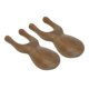 thumbnail image 1 of Herramienta de Masaje de Ojos de madera ANGGREK Raspador de nariz 2 Piezas, 1 of 7