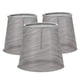 thumbnail image 2 of Bewildely Juego de 3 pantallas de lámpara gris, pantalla de tela de gasa transparente para iluminación de suelo de Iluminación novedosa Gris Bewildely HA003677-04, 2 of 6