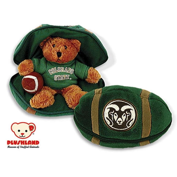 Colorado State Rams Stuffed Bear in a Ball - Football