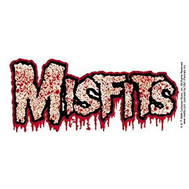 Misfits Logo Clear Officially Licensed Products Classic Rock Artwork 4 Long Lasting Die Cut Vinyl Sticker Decal Walmart Com Walmart Com