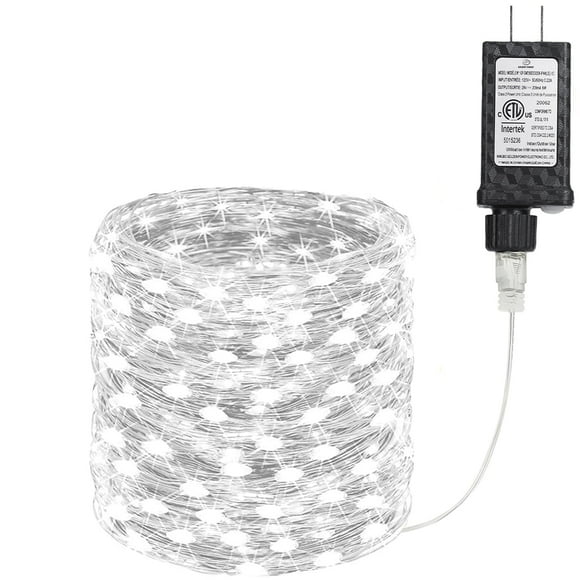 Cadena de luces Joomer 21,9 m, 200 LED, 8 modos, 24 V