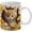 A024, variant on God Gives Us Only What We Can Handle Apparently God Thinks I’M Badass Coffee Mug, Comfortable To Hold, Birthday Present For Men Women Wife Husband Daughter Friends