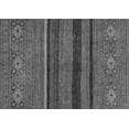 thumbnail image 1 of Ahgly Company Indoor Rectangle Abstract Gray Modern Area Rugs, 2' x 4', 1 of 4
