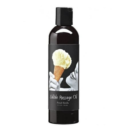 French Vanilla Flavor Oil - Edible Massage Oil French Vanilla 8 Ounce