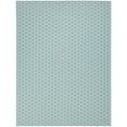 thumbnail image 2 of Nourison Reversible Indoor Outdoor 10' x 14' Aqua Modern Rug, 2 of 10