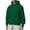 Green, variant on ZUKMRJPC Men's Hoodies Pullover Casual Fashion Long Sleeve Drawstring Fleece Sweatshirt Solid Color Tops with Kangaroo Pocket