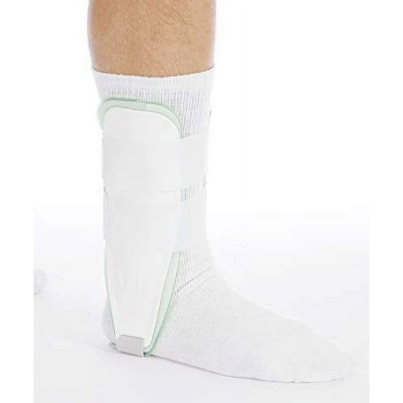 United Ortho US8813G Air/Gel Stirrup Ankle Brace, Large, Black