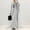 Gray, variant on Njoeus Women's Long Sleeve Striped Shirt Dress Cotton Buttons Down Casual Loose Maxi Dresses