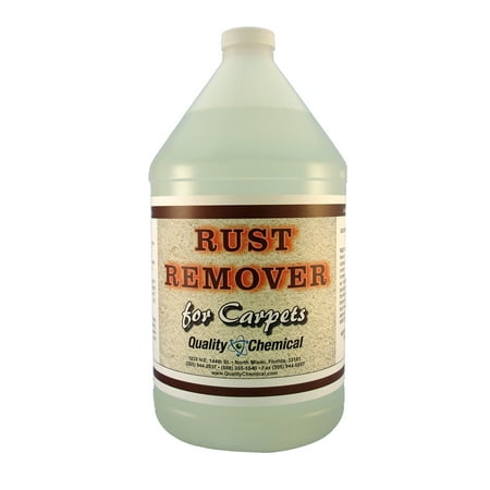 Rust Remover for Carpet - 1 gallon (128 oz.) (The Best Rust Remover)