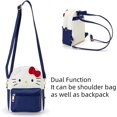 thumbnail image 3 of Mochila TUMPETY Anime Doll Cosplay Azul Oscuro Claro, 3 of 4
