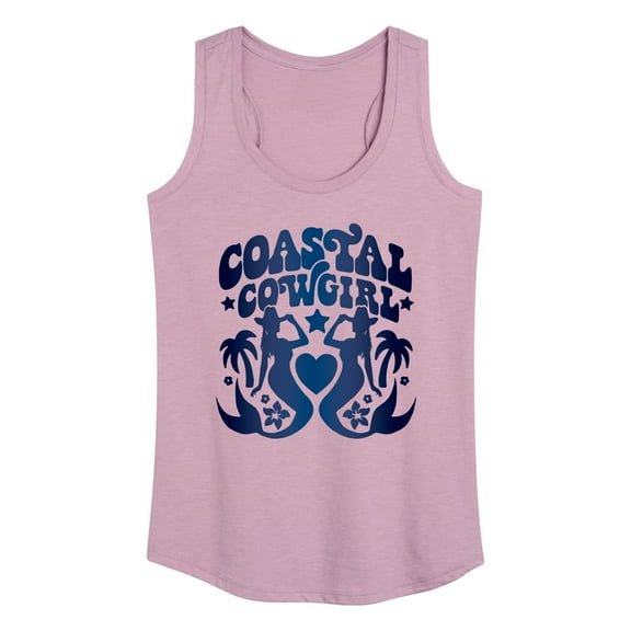 Instant Message - Coastal Cowgirl Mermaids - Women's Racerback Tank Top