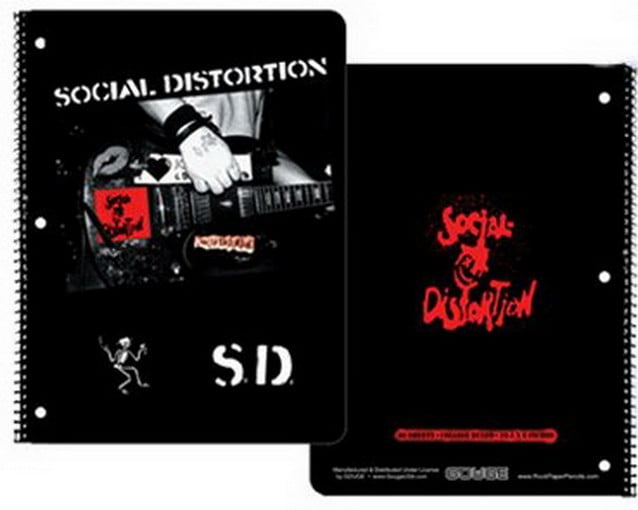Social Distortion Skl Notebook L 
