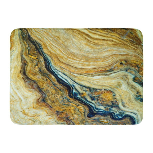 NUDECOR Marble Stone Granite Elegance Effect Slab Vintage Nature Detail Pattern Construction Geology Exterior Doormat Floor Rug Bath Mat 23.6x15.7 inch