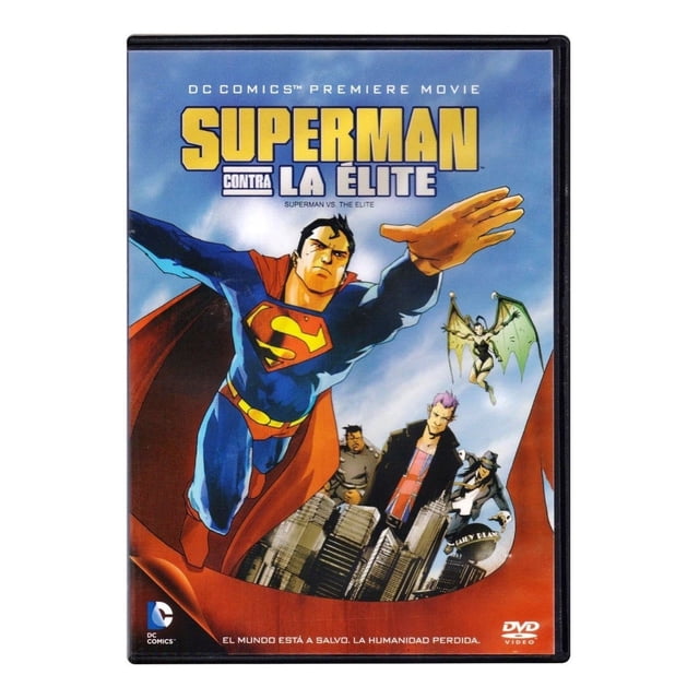 Superman Contra La Elite Dc Comics Pelicula Dvd Warner Bros DVD