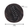 thumbnail image 3 of Bradem Pince à Perruque Femme Tête Naturelle - Conception Attrape-Bourgeon pour Cheveux, Accessoire de Perruque, 3 of 5
