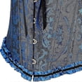 thumbnail image 4 of Women Lace Up Back Sexy Floral Corset For Women Lingerie Bustier Top Plus Size, 4 of 5