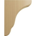 thumbnail image 3 of Ekena Millwork 1 3/4"W x 7 1/4"D x 9 1/2"H Plymouth Wood Bracket, Cherry (2-Pack), 3 of 4