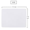thumbnail image 6 of Aspire 4PCS Thickened Non-Slip Heat-Resistant Silicone Placemats Cutting Hot Mats Tablemats-White, 6 of 6
