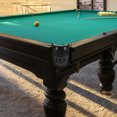 thumbnail image 4 of SOPOTUTU 2Pcs Pool Table Pocket Replacement Kit Black Plastic Drop Pockets for American Billiards Tables, 4 of 8