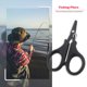 thumbnail image 5 of JShteea Alicates Pesca Tijera Línea Acero Inoxidable Herramientas Pesca Corte (Negro), 5 of 7