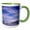 Green/White, variant on 3drose, Washington, Edmonds, Edmonds-kingston Ferry - Us48 Rti0156 - Rob Tilley, 11oz Two-tone Yellow Mug