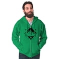 thumbnail image 5 of Spirit Mountain Diamond Spiritual Zip Up Hoodie Men's Women's Brisco Brands L, 5 of 6