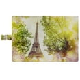 thumbnail image 3 of PKQWTM Eiffel Tower Green Summer Trees Sunset Rays Book Cover Book Protector Book Sleeve Book Pouch Book Bag 6x9 inch, 3 of 4