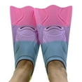 thumbnail image 3 of YIEMEEN 2pcs Swimmer Silicones Hand Paddles Webbed Swim Gloves Manacle Flippers, 3 of 6