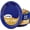 Blue, variant on Oval White Plastic Plates for World Cup, 4th of July, 100 Count Disposable Plates for Parties, Picnics & Outdoor Celebrations (10" x 12")