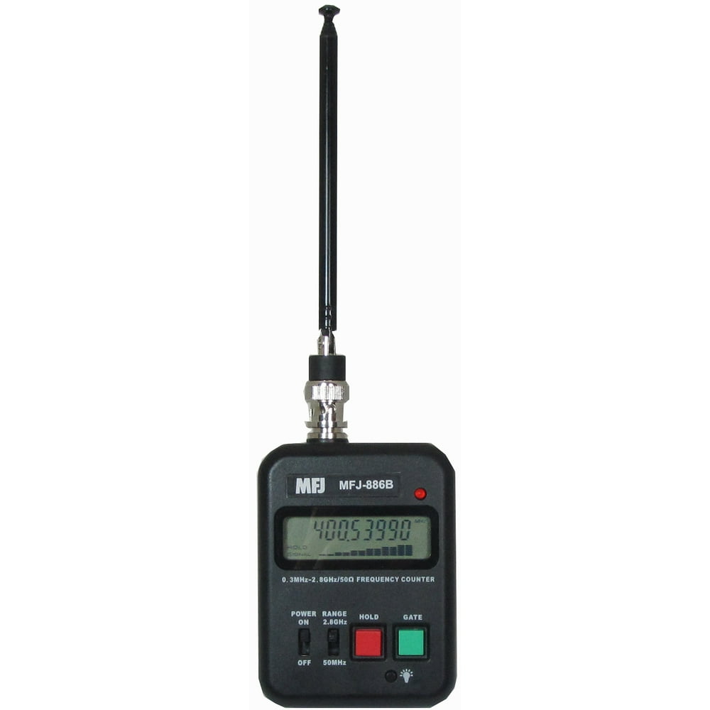 MFJ886B FREQUENCY COUNTER, .3 MHZ TO 2.8 GHZ, 110/220VAC Walmart