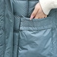 thumbnail image 6 of Tdoqot Womens Puffer Jackets- with Hood Long Winter Coats for Women Blue Size 2XL, 6 of 8