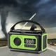 thumbnail image 5 of manivela solar de la alarma SOS de la radio meteorológica de la emergencia 12000mAh para acampar al aire libre, 5 of 9