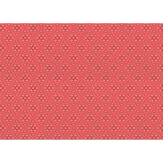Ahgly Company Tapis Rectangulaire Lavable en Machine Rouge Transitionnel, 8 Pieds x 10 Pieds