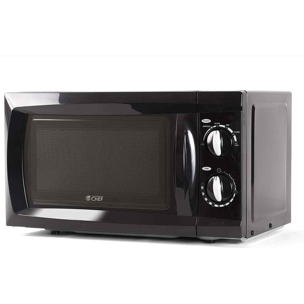 Commercial Chef CHM660B Countertop Small Microwave Oven, 0.6 Cubic Feet