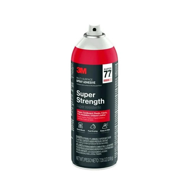 3M Super 77 Multi-Surface Super Strength Spray Adhesive 7.35 oz