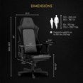 thumbnail image 2 of noblechairs HERO Series Noir, 2 of 6