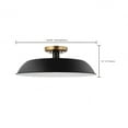 thumbnail image 4 of Nuvo Lighting - Colony - 1 Light Medium Semi-Flush Mount In Mid-Century Modern, 4 of 6