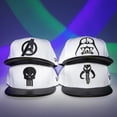 thumbnail image 5 of Star Wars Darth Vader Minimalist Symbol w/Pebbled Brim New Era 59Fifty Fitted Hat-7 3/4 Fitted, 5 of 5