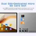 thumbnail image 4 of VOAVEKE All-new 10.1-in Tablet, 2+16G Ultra-thin HD Display (2.4G/5G WiFi, 256G), Android Tablet, Learning Game Video Office Tablet,Supports Dual SIM Communication, 4 of 5