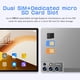 thumbnail image 4 of Teissuly All-new 10.1inch Tablet, 2+16G Ultra-thin HD Display (2.4G/5G WiFi, 256G), Android Tablet, Learning Game Video Office Tablet,Supports Dual SIM Communication Teissuly WER202311216500, 4 of 8