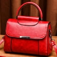 thumbnail image 2 of Stylago Top Handle Satchel for Women Retro Crossbody Purses Ladies Vacation Handbags Mini Tote Shoulder Bags for College Use Red, 2 of 5