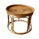 thumbnail image 2 of Mesa auxiliar de ratán, mesita de noche, muebles de decoración moderna para el hogar, mesa de centro decorativa 32cmx25cm, 2 of 9